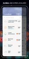AccuWeather: Live Daily Forecast & Weekend Alerts Screen