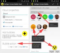 Bubble Cloud Widgets + Folders for phones/tablets screenshot 16