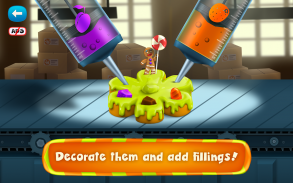 Fixies kids games 兒童遊戲 烹饪游戏: 蛋糕 糖果工厂, 烹饪冒险, 烹饪发烧友 screenshot 14