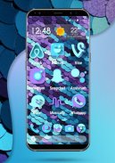 Apolo Light Purple - Theme Icon pack Wallpaper screenshot 1