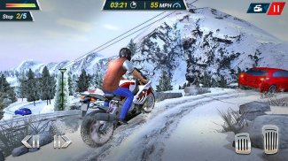 Snow Motorbike Racing 2019 Free screenshot 3