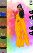 Indian Sari dress up screenshot 7