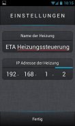 ETA Heizungssteuerung screenshot 4