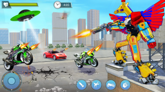 Giraffe Robot Car Transform screenshot 4