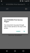 KYOCERA Print Service Plugin screenshot 2