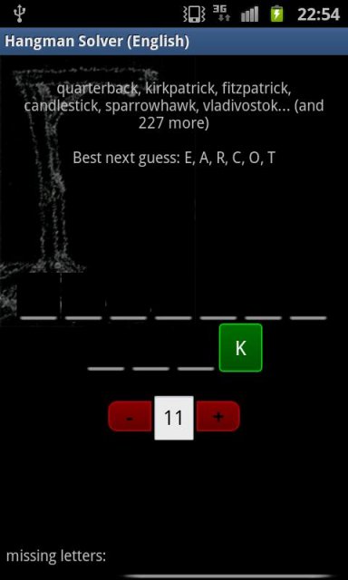 Hangman Solver (English) | Download APK for Android - Aptoide