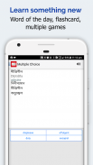 قاموس البنغالية - مترجم لغة إنجليزية مع لعبة screenshot 3