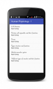 Human Physiology - I screenshot 1