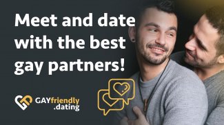 Appli de chat & rencontre gay - GayFriendly.dating screenshot 5