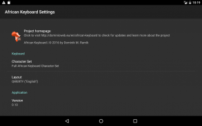 Clavier des langues africaines screenshot 7