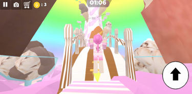 ice cream tower swirl parkour screenshot 0