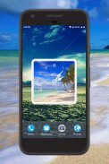 Beach Clock Live Wallpaper screenshot 1