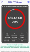 BSNL FTTH Usage screenshot 3