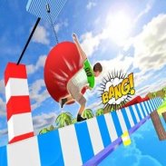 Stuntman Runner Water Park 3D screenshot 3