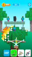 Burn it Down! 3D Pixel Jeu screenshot 5