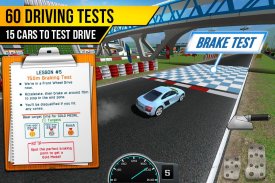 Driving School Test Car Racing screenshot 2