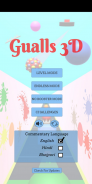 Gualls 3D - Boosters,Challenges,Commentaries&More screenshot 3