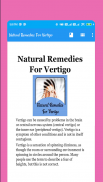 Natural Remedies For Vertigo screenshot 3