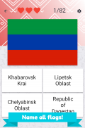 Russian Federation regions flags and maps screenshot 5