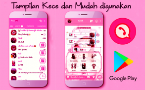 GB WA Mod Pink Fanatic APK App screenshot 1