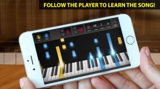 บทเรียนเปียโนสำหรับเล่นเพลง screenshot 0