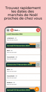 Agenda des marchés de Noël screenshot 4