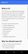 Learn C# screenshot 1
