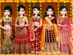 Indian Wedding Makeup Dressup screenshot 4