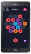 Make7 - Hexa Puzzle Game screenshot 2