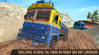 Mud Truck Cargo Simulator 3D screenshot 2