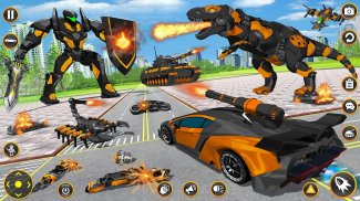 Robot Transform Robot Car Game screenshot 4