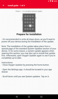Oxygen Updater screenshot 4