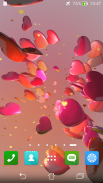 Hover Hearts 3D Live Wallpaper screenshot 3