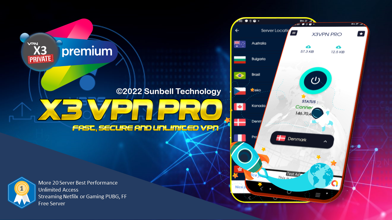 X3 VPN Pro - Private & Secure - Загрузить APK для Android | Aptoide