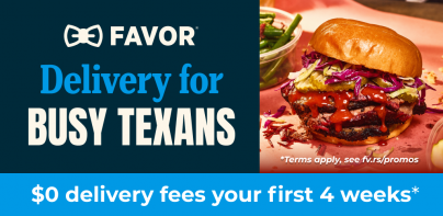 Favor: Texas Food Delivery