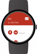 Mail client for Gmail & others on Wear OS watches screenshot 4