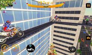 Bike Stunt: Extreme Roof Drive screenshot 3