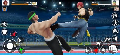 टैग टीम कराटे लड़ टाइगर: विश्व कुंग फू राजा screenshot 9