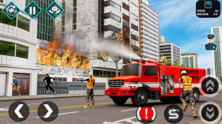 Fire Truck Games & Rescue Game screenshot 1