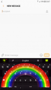 Rainbow Colors Keyboard screenshot 0