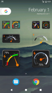 Gauge Battery Widget 2014 screenshot 0