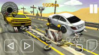 Mobil Chained Mustahil Stunts screenshot 1