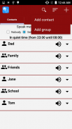 Contacts parlants screenshot 4