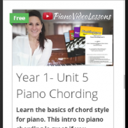 Piano Video Lessons screenshot 1