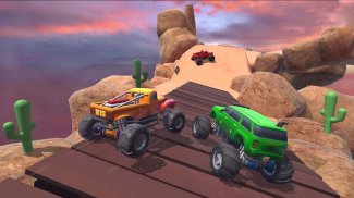 Offroad Monster Truck Racing : Car Stunt Driving screenshot 2