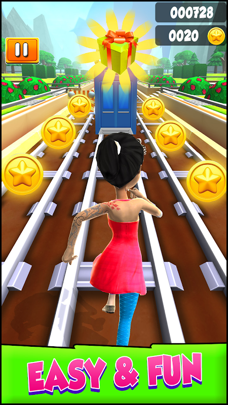 Versão antiga de Subway Princess Runner