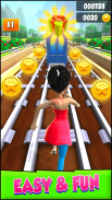 Subway Run Princess Runner screenshot 0