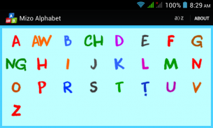 Mizo Alphabet (with Audio) screenshot 2