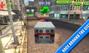 Emergency Ambulance Driver 3D screenshot 7