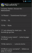 Tswana Phrases Language tutor screenshot 3